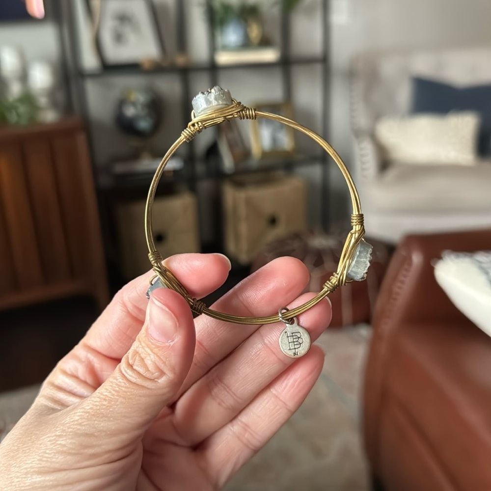 Bourbon and Bow ties Bangle Bracelet